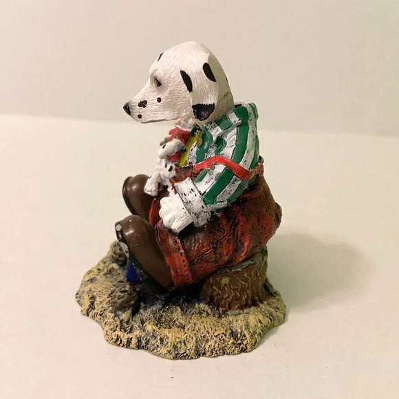 Dalmation  with Puppy Bobble Head Dog Figure 3 Inch Tall Innovation - Picture 6 of 11